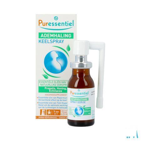 Puressentiel Ademhaling Keelspray 15 ml  -  Puressentiel