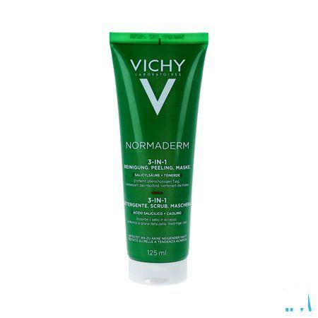 Vichy Normaderm Reiniging 3in1 Gel 125 ml  -  Vichy