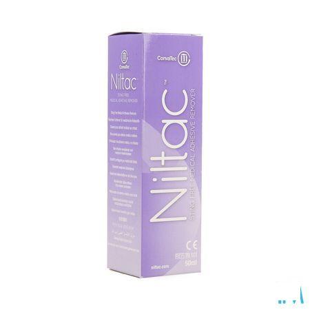 Trio Niltac Verwijderaar Med.kleefmid. zonder alc 50 ml  -  Hospithera