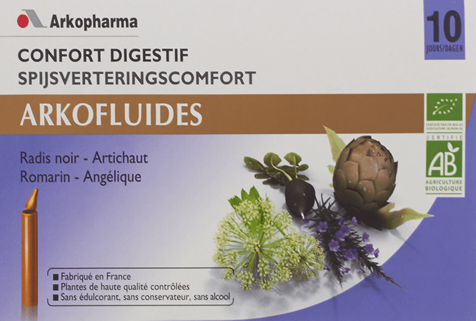 Arkofluide Spijsvertering Bio Unicadoses 10  -  Arkopharma