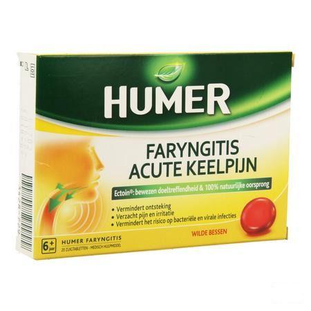 Humer Pharyngite Comprimes 20  -  Urgo Healthcare