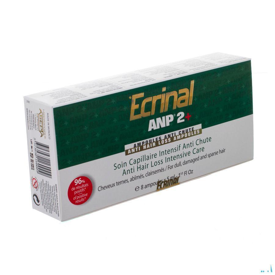 Ecrinal Anti haaruitval Anp2 Ampullen 8x5 ml  -  Asepta