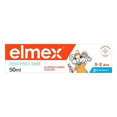 Elmex Dentifrice Baby 0-2A 50 ml