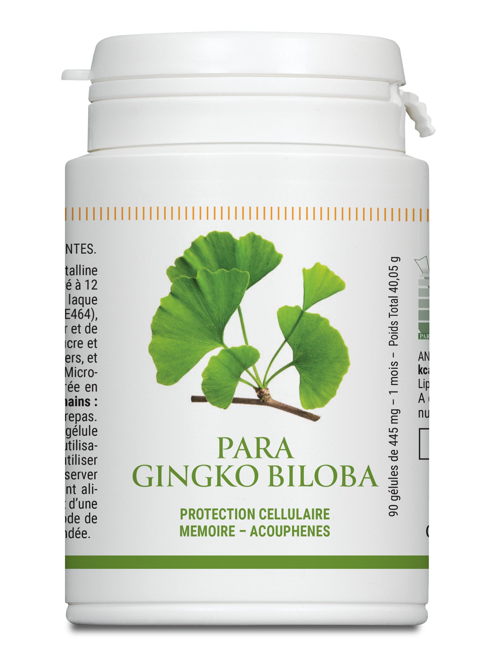 Para Ginkgo Biloba Gel 90