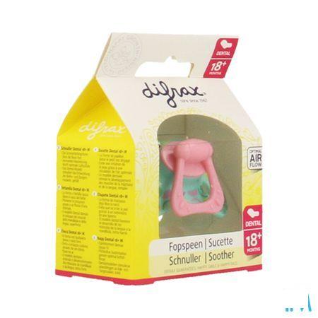 Difrax Fopspeen Sil Dental Xtr Sterk + 18m 342  -  Difrax