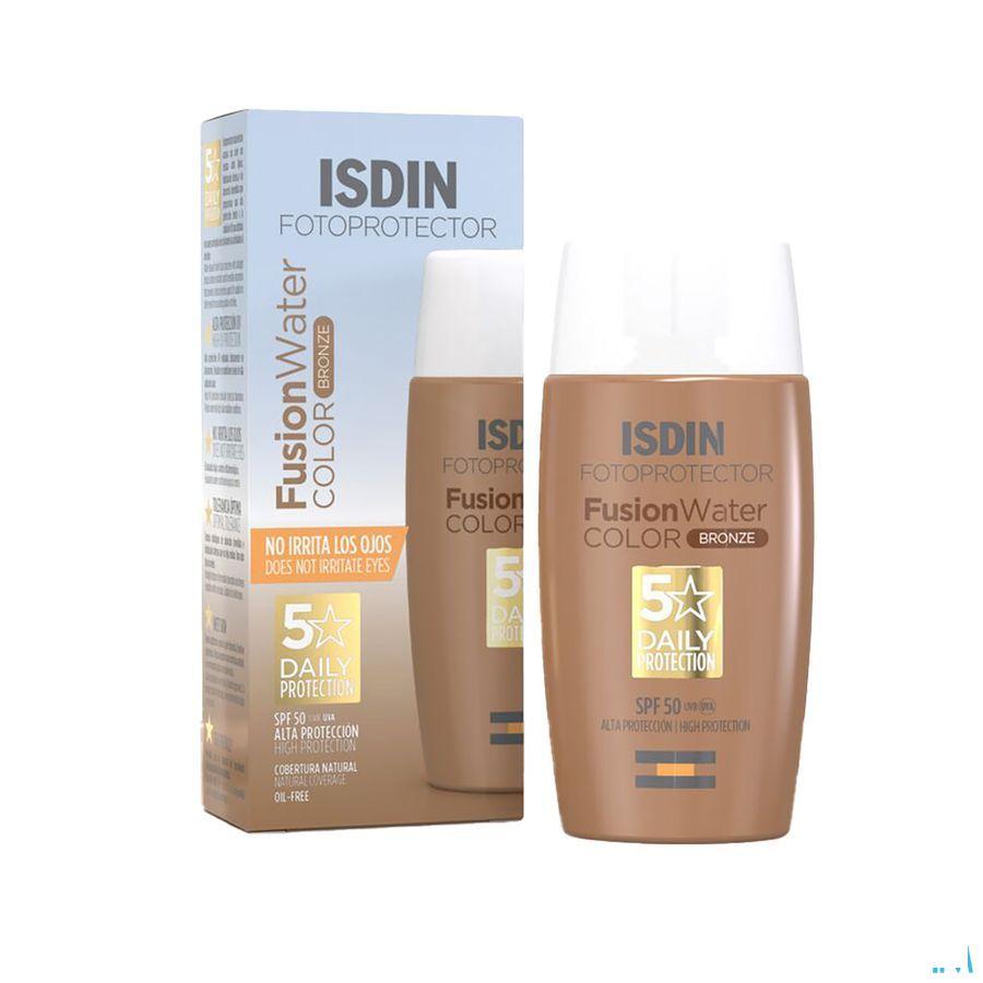 Isdin Fotoprotector Fusion Water Bronze Ip50+ 50 ml