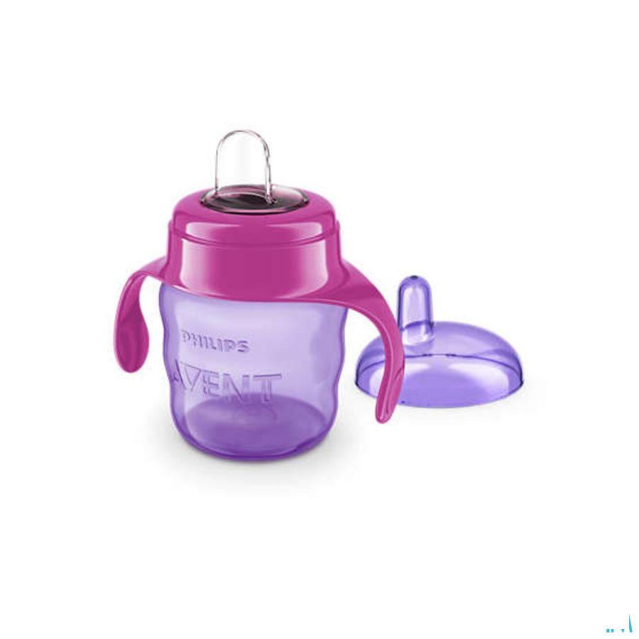 Philips Avent Lekvrije Beker Roze 200ml  -  Bomedys