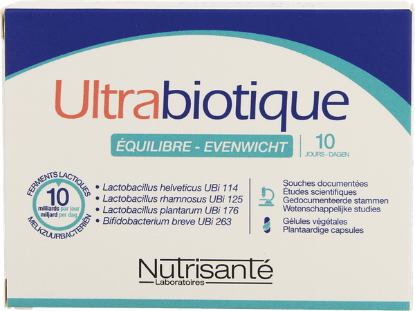 Ultrabiotique Equilibre 10j Capsule 10  -  Nutrisante