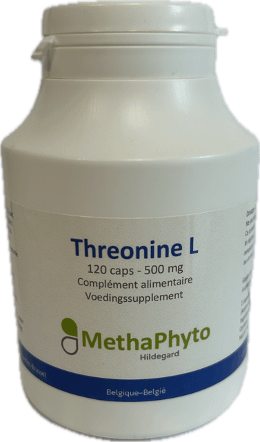 Threonine L 500 mg 120 Capsule Hildegard  -  Methaphyto