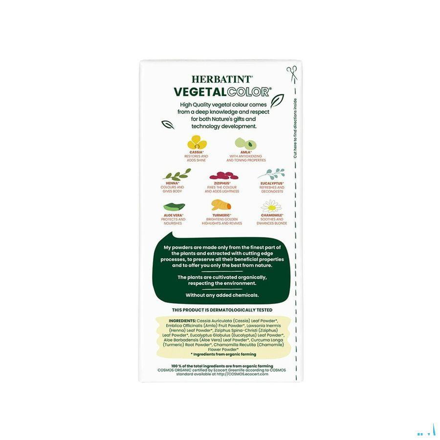 Herbatint Vegetal Color Eco Honey Blonde Pow.100ml  -  Ocebio