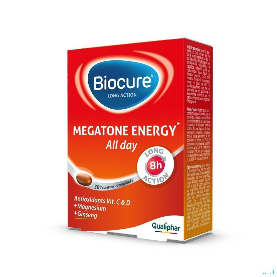 Biocure Megatone Energy La Comp 30  -  Qualiphar