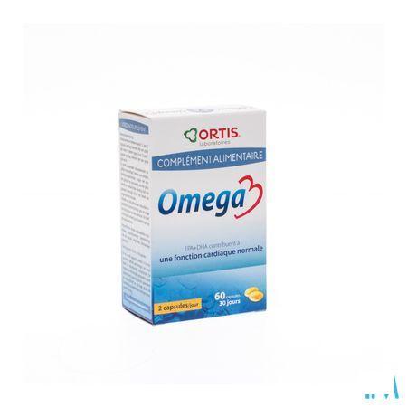 Ortis Omega 3 Blister Capsule 4x15  -  Ortis