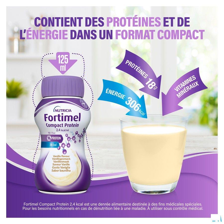 Fortimel Compact Protein 2.4Kcal Vanilla 4 x 125 ml