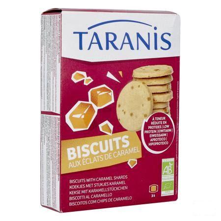Taranis Cookies Eclats Caramel 120 g Bio Revogan