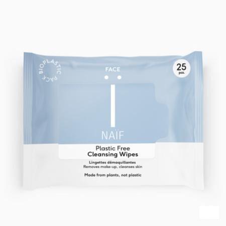 Naif Grown Ups Plastic Free Cleansing Face Wipe 25  -  Ceres Pharma