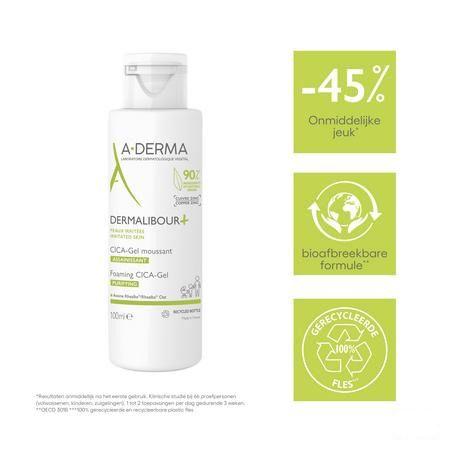 Aderma Dermalibour+ Cicagel Schuimend 100ml  -  Aderma
