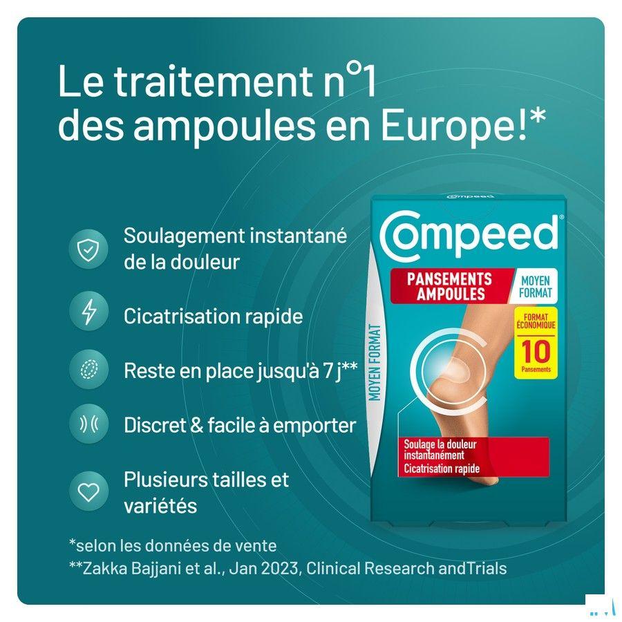 Compeed Blarenpleisters Medium Voordeelverpak. 10