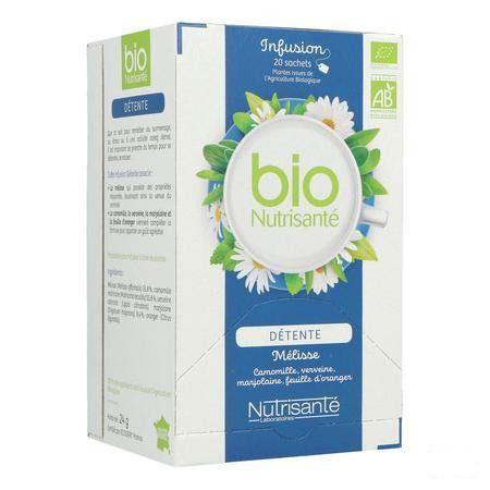 Infusion Bio Detente Sachets 20  -  Nutrisante