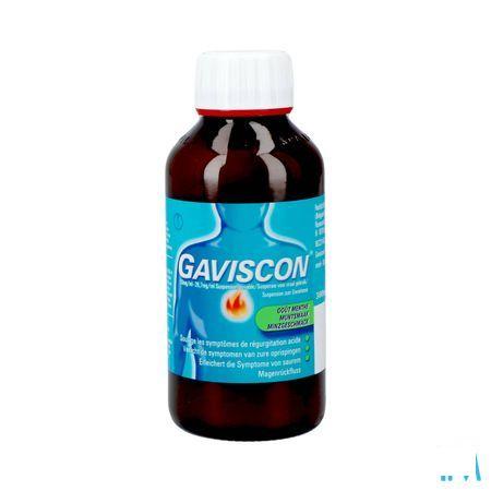 Gaviscon Menthe Munt Suspensie Drink 300 ml