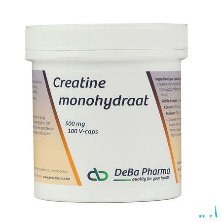 Creatine Monohydraat Capsule 100x500 mg  -  Deba Pharma
