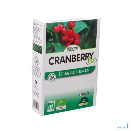 Cranberry Bio Ampullen 20x10 ml