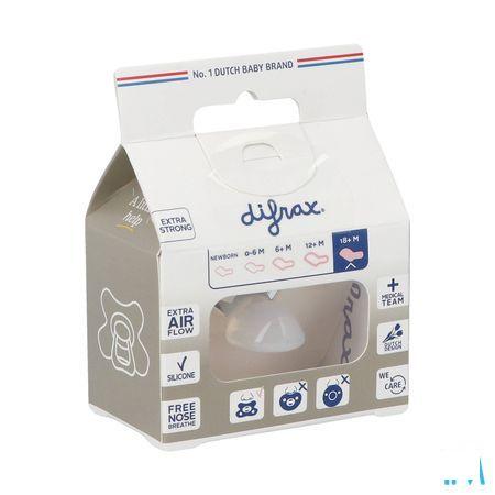 Difrax Fopspeen Sil Dental Xtr Sterk + 18m 342  -  Difrax