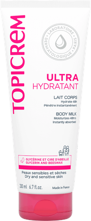 Topicrem Hydra Lait Corps 200 ml
