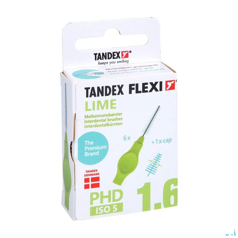 Flexi Green Borsteltje Tapered Interdentaal 6  -  Deprophar
