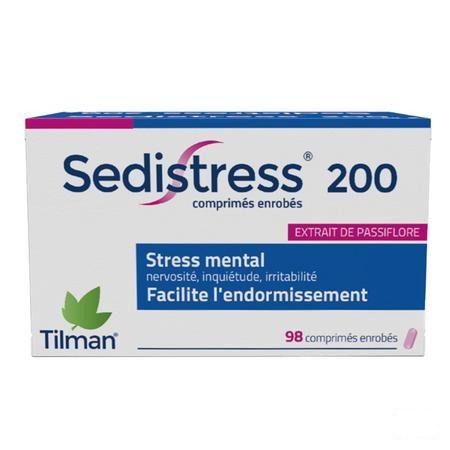 Sedistress 200 Omhulde Tabletten 98  -  Tilman