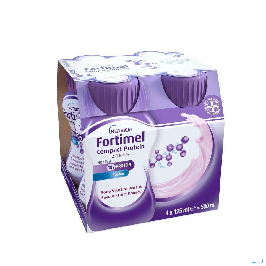 Fortimel Compact Protein 2.4Kcal Bosvrucht 4 x 125 ml
