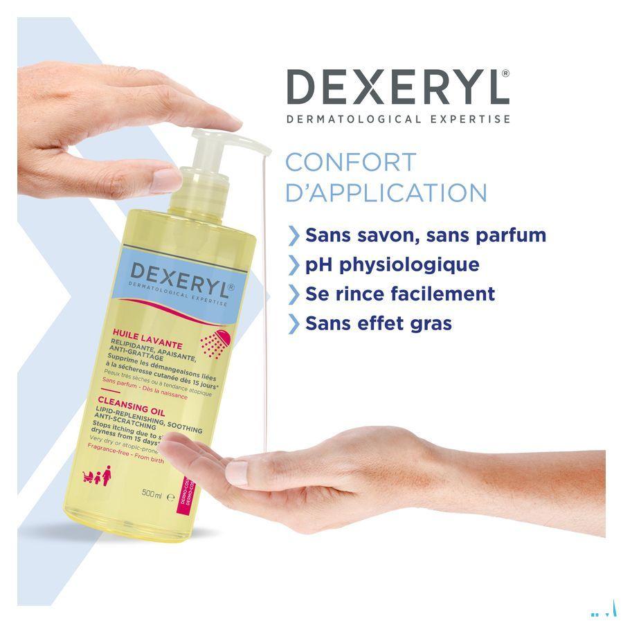 Dexeryl Huile Lavante Fl Pompe 500 ml