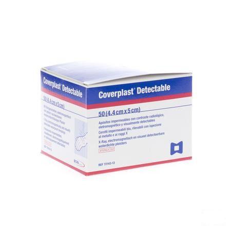 Coverplast DetecComprimese Bout Doigt 44x50mm 50
