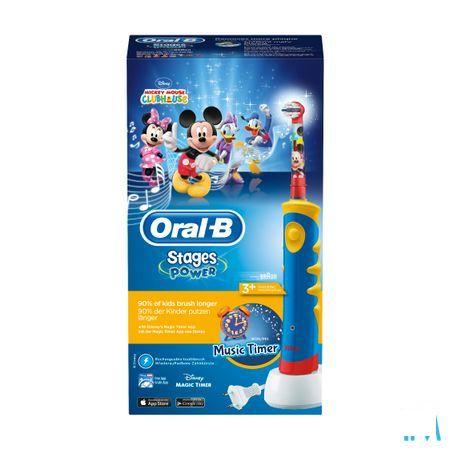 Oral B Plak Control D10511 Mickey Blue
