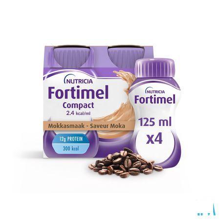 Fortimel Compact 2.4Kcal Moccha 4 x 125 ml
