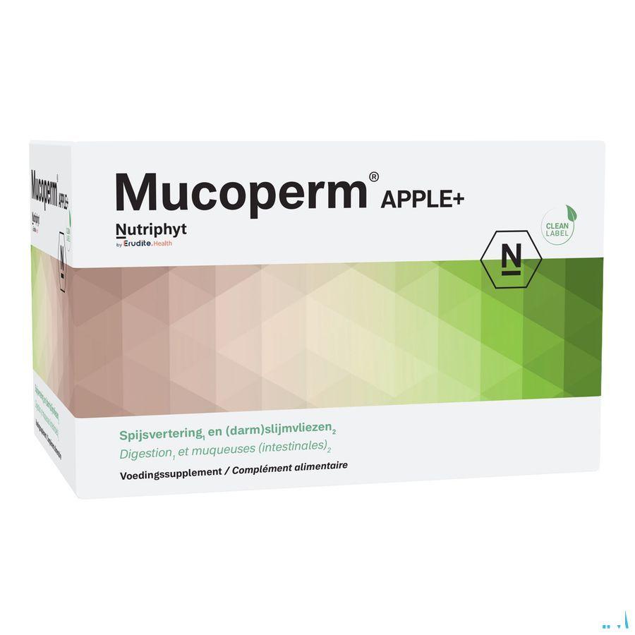 Mucoperm Apple + Poeder Zakje 60x 4g  -  Nutriphyt