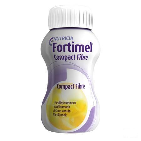 Fortimel Compact Fibre Vanille 4x125 ml  -  Nutricia
