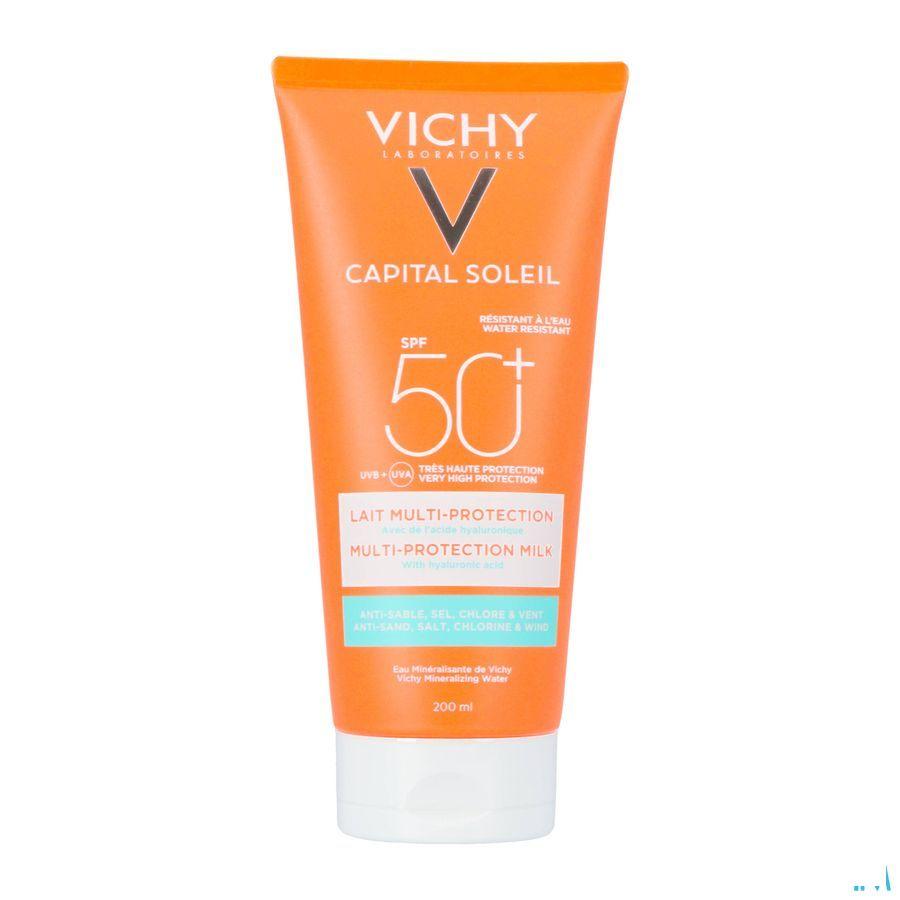 Vichy Capital Soleil Beach Protect Lait Ip50 200 ml  -  Vichy