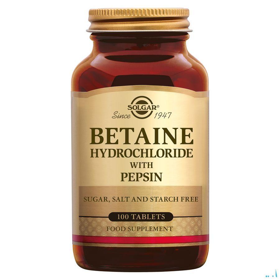 Solgar Betaine Hydrochloride Pepsin Comp 100  -  Solgar Vitamins