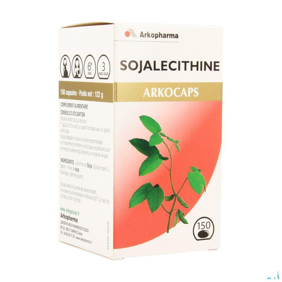 Arkocaps Sojalecithine Plantaardig 150  -  Arkopharma