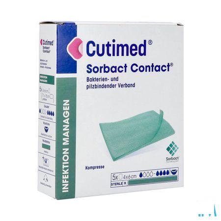 Cutimed Sorbact Kp 4x 6cm 5 7216401