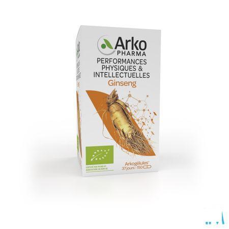 Arkogelules Ginseng Bio Caps 150  -  Arkopharma