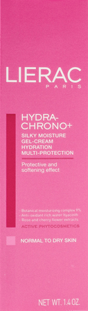 Lierac Hydra Chrono + Gel Creme Pn-ps Flacon Pompe 40 ml