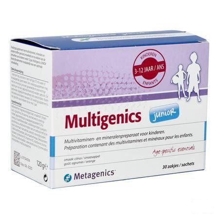 Multigenics Junior Poeder Zakje 30 7282  -  Metagenics