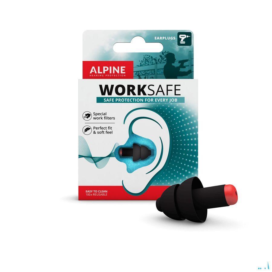 Alpine Worksafe Oordoppen 1p