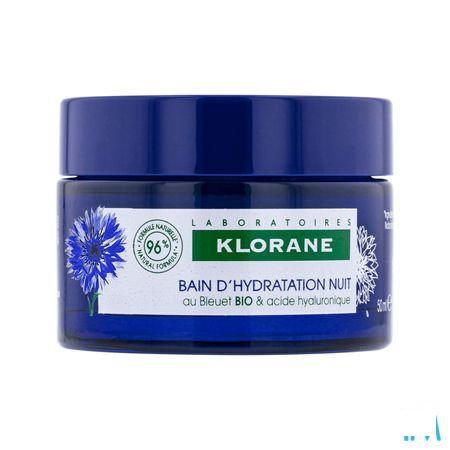 Klorane Gezicht Korenbloem Nacht Hydra Bad 50 ml