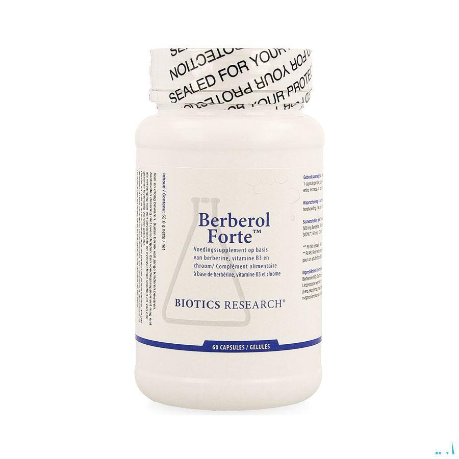 Biotics Berberol Forte 60 capsules  -  Energetica Natura
