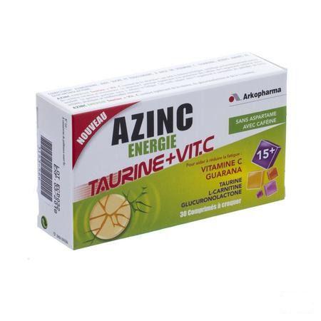 Azinc Energie Taurine Kauwtabletten 30 3299039  -  Arkopharma