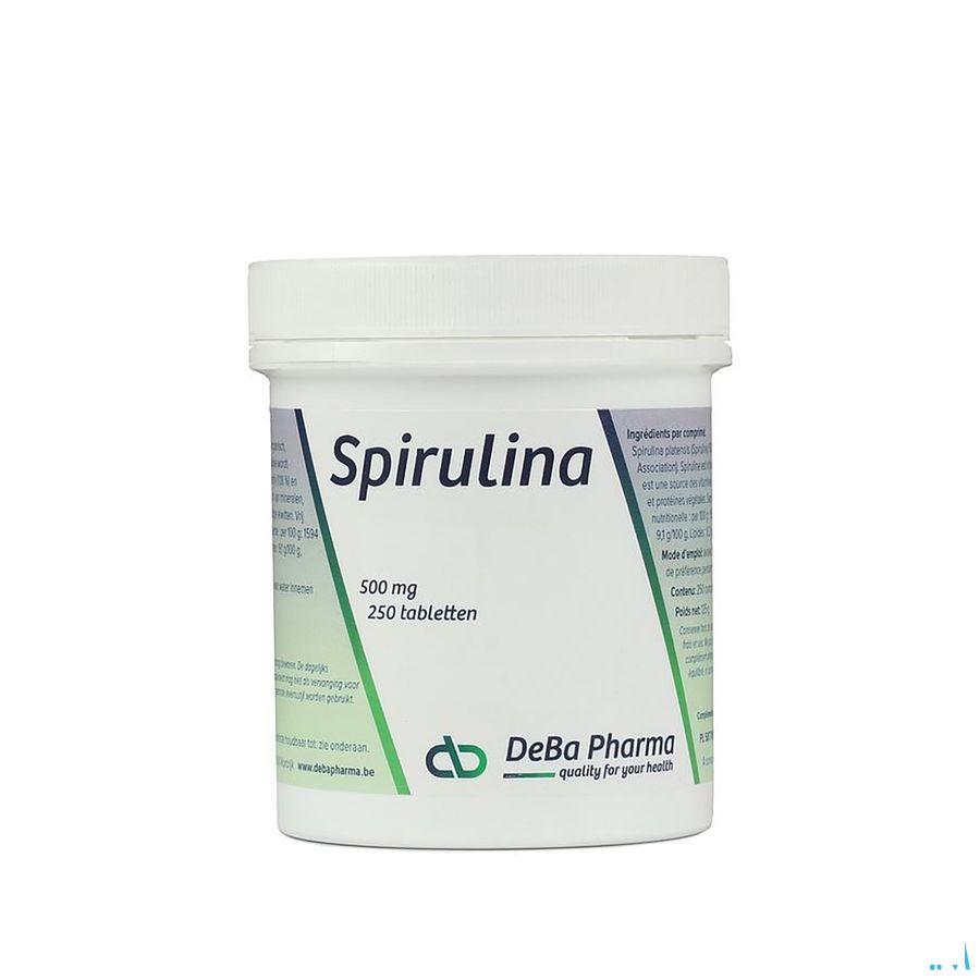 Spirulina Comprimes 250x500 mg  -  Deba Pharma