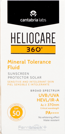 Heliocare 360r Mineral Tolerance Fluid Ip50 50 ml  -  Hdp Medical Int.