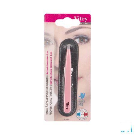 Vitry Classic Pince Epil Prof Oblique Inox 1022  -  Vitry